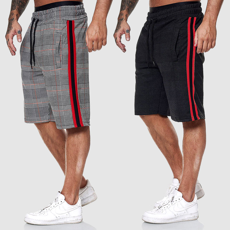 Pantalones cortos a cuadros alfa de Frank Hardy