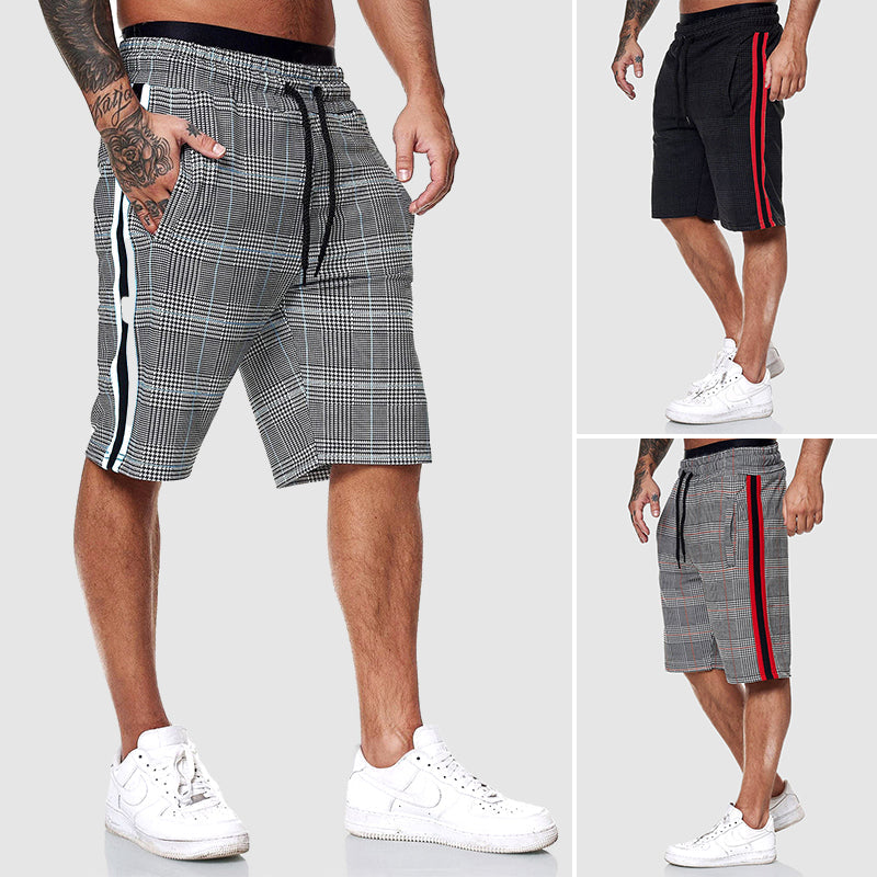Pantalones cortos a cuadros alfa de Frank Hardy