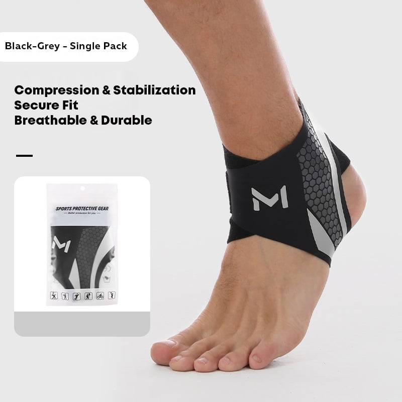 🔥 ¡OFERTA ESPECIAL! 🏃‍♂️ Soporte de Tobillo Ligero | Compresión y Estabilidad para Prevenir Esguinces – Transpirable y Perfecto para Baloncesto, Fútbol y Entrenamiento