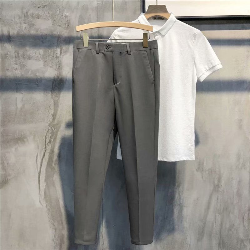 Solid Slim Fit Formal PANT (Compre 2 envío gratis)