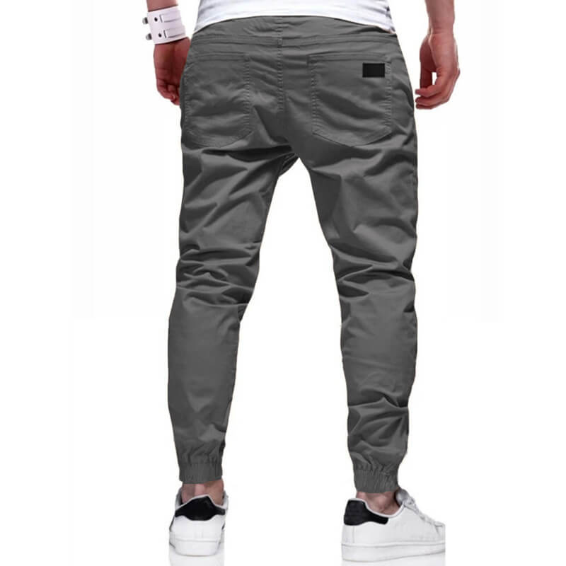 👖 ¡OFERTA ESPECIAL: COMPRA 2, 10% DE DESCUENTO + ENVÍO GRATIS! 🏃‍♂️ Pantalones de Chándal Casual para Hombre con Cordón Elástico – Corte Ajustado, Alta Elasticidad, Múltiples Bolsillos y Tejido Cómodo ✨