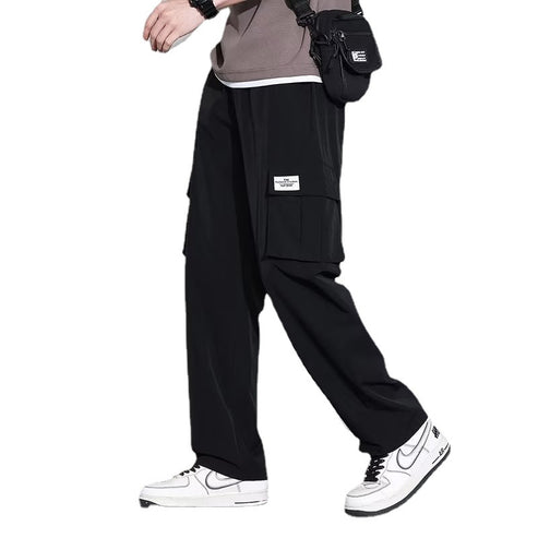 Pantalón cargo Ice Silk para hombre(COMPRA 2 ENVÍO GRATIS)