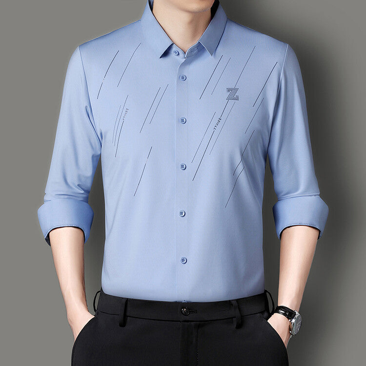 Camisa Business Casual de Otoño para Hombre