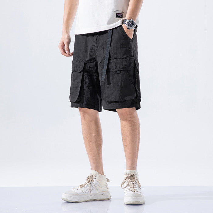 Shorts cargo multibolsillos