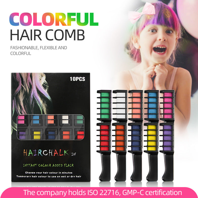 🔥Oferta especial 2026🔥Peine para teñir el cabello de un solo uso con efecto deslumbrante