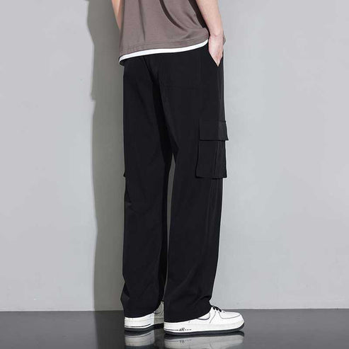 Pantalón cargo Ice Silk para hombre(COMPRA 2 ENVÍO GRATIS)