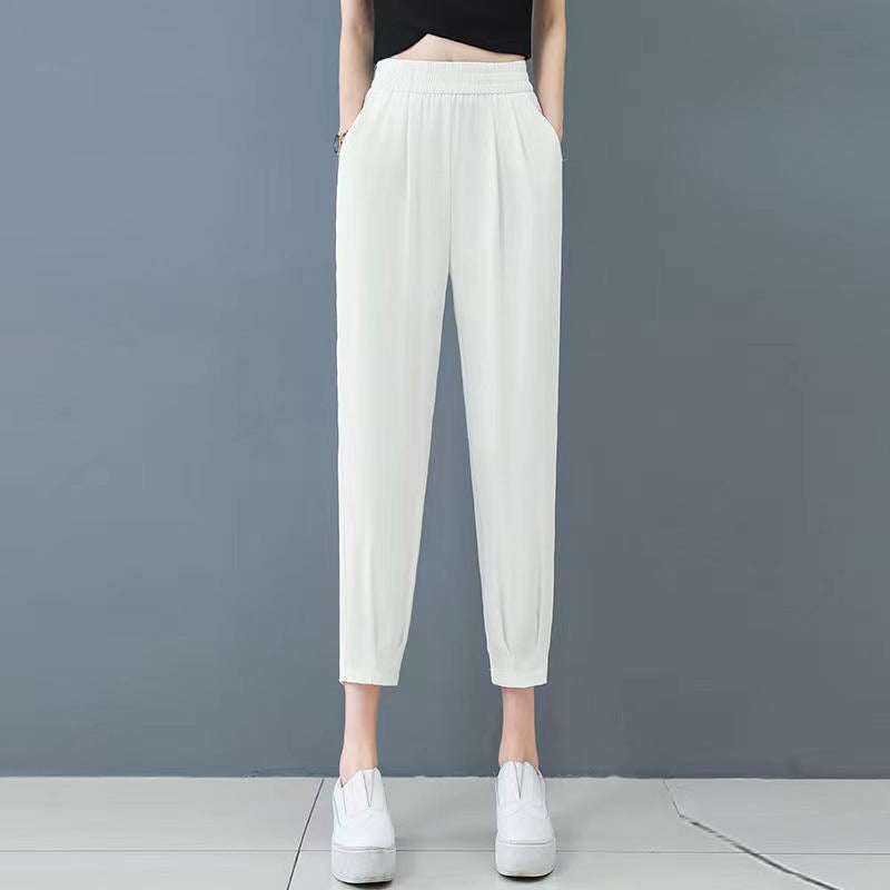 Pantalones Rectos Transpirables y Elásticos para Mujer