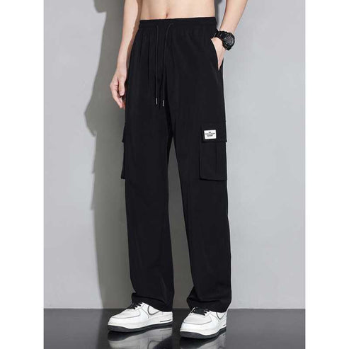Pantalón cargo Ice Silk para hombre(COMPRA 2 ENVÍO GRATIS)