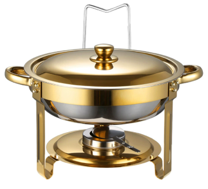 🔥🍲 ¡50% OFF! Olla Buffet de Acero Inoxidable con Calentador – Ideal para Fiestas y Eventos 🇲🇽✨