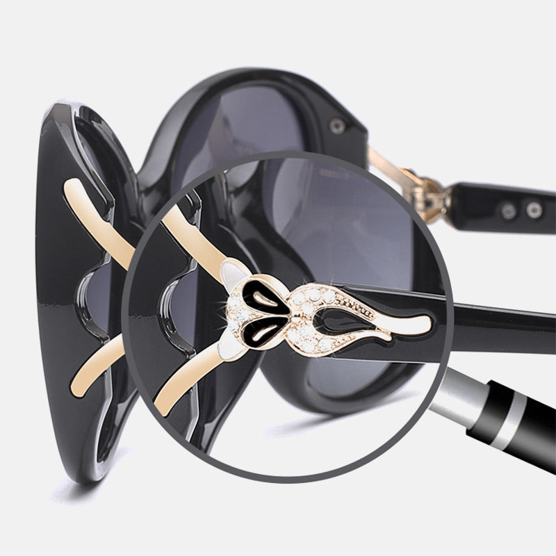Gafas de sol de moda de gran tamaño para mujer