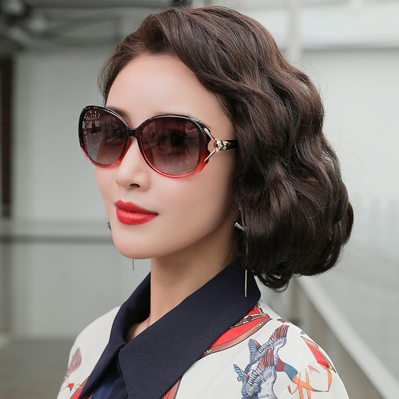 Gafas de sol de moda de gran tamaño para mujer