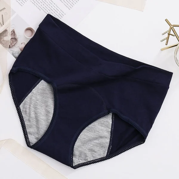 🩲 Ropa interior de talle alto a prueba de fugas: protección confiable contra fugas, cómoda cintura alta✅