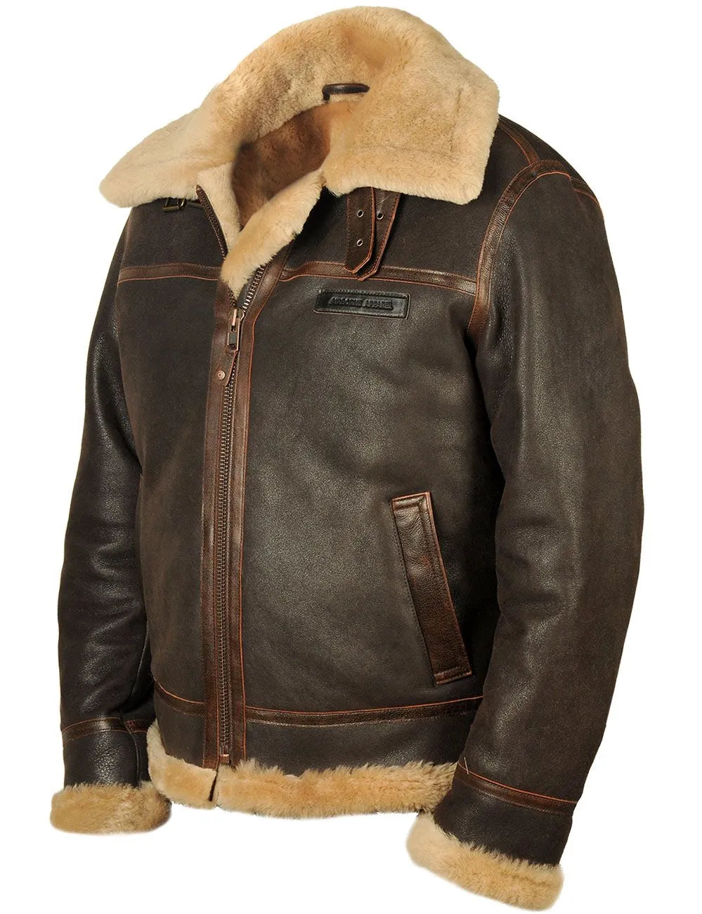 CHAQUETA BOMBER DE PIEL DE OVEJA