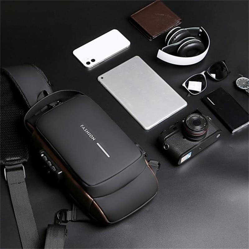 Bolso bandolera antirrobo con carga USB sport sling (Compre 2 envío gratis)