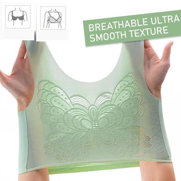 Sujetador Ultrafino Talla Grande Ice Silk Comfort