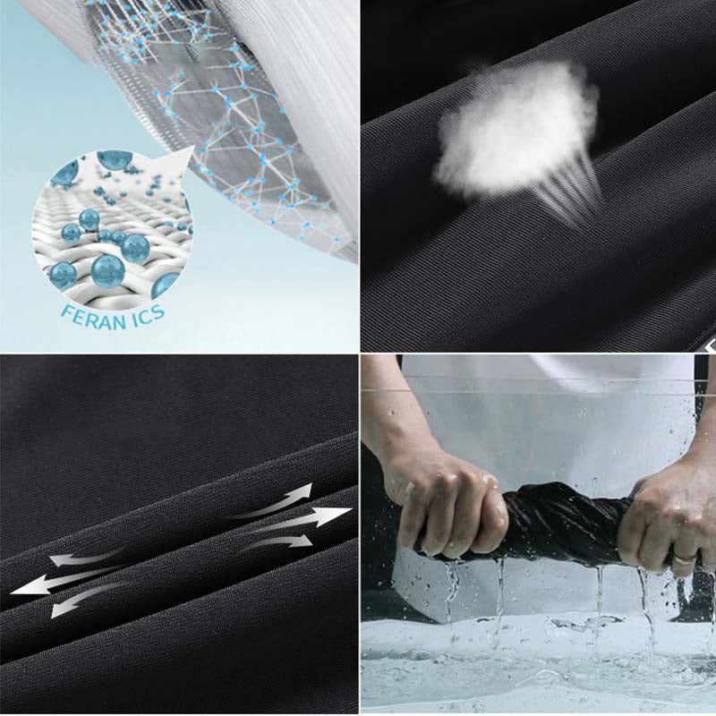 PANTALONES CASUALES TRANSPIRABLES DE SEDA HELADA