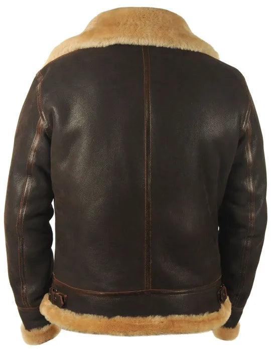 CHAQUETA BOMBER DE PIEL DE OVEJA