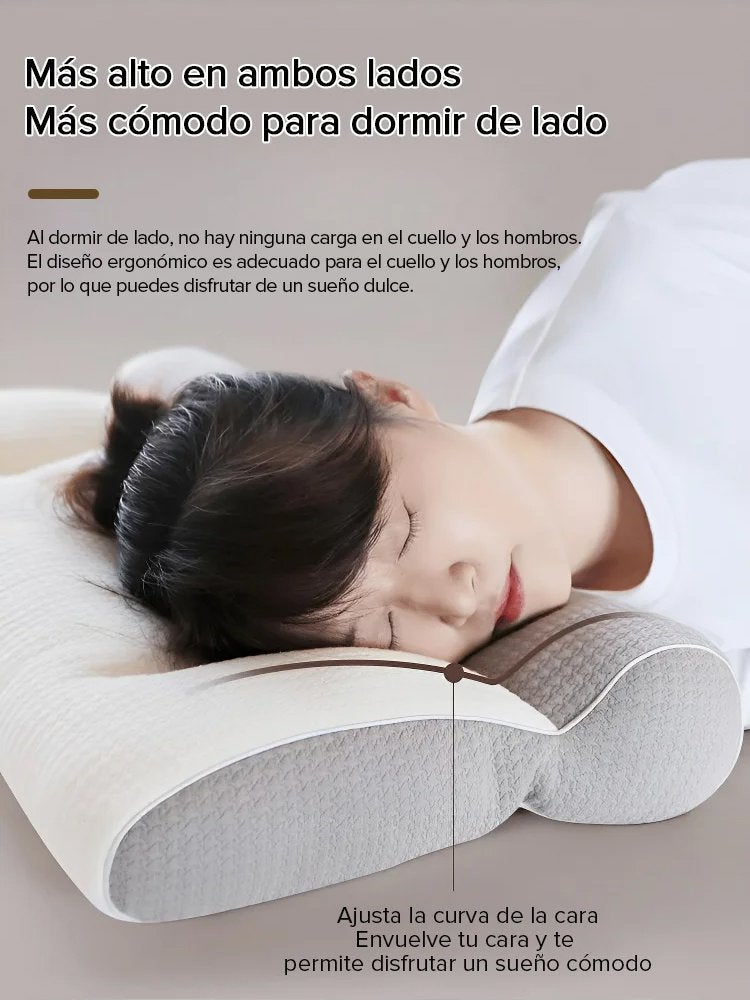 💖Diseño integrado de zona cómoda para dormir almohada de plumas de ganso💖