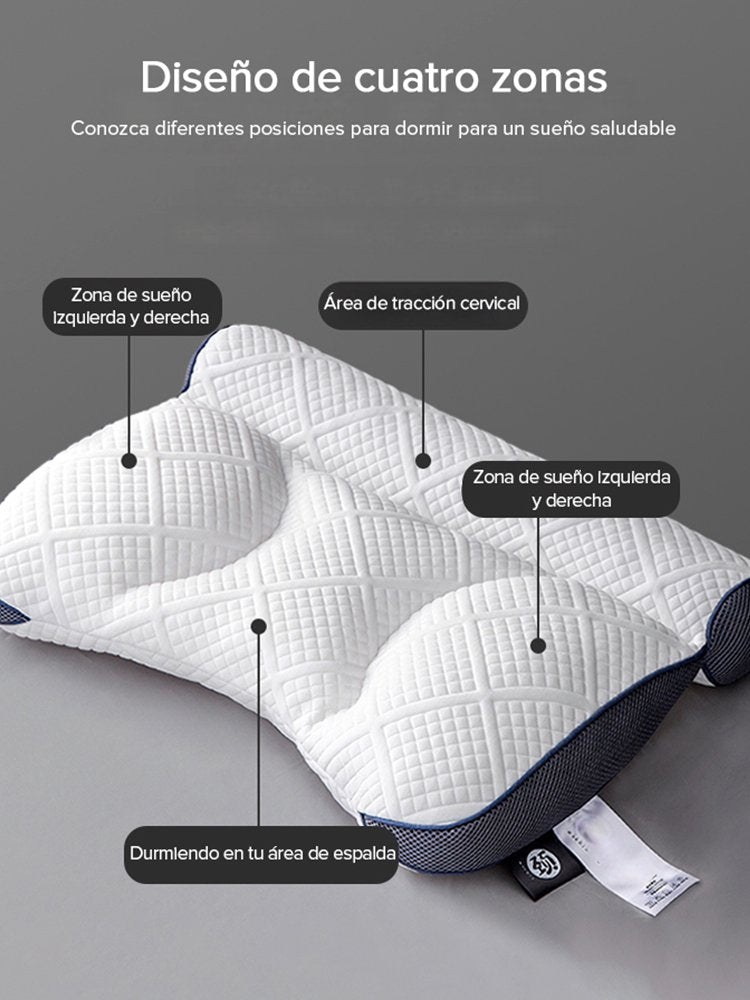 💖Diseño integrado de zona cómoda para dormir almohada de plumas de ganso💖