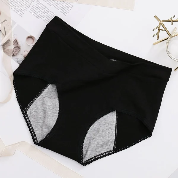 🩲 Ropa interior de talle alto a prueba de fugas: protección confiable contra fugas, cómoda cintura alta✅