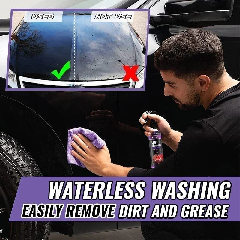 3 en 1 Spray de revestimiento rápido para automóviles de alta protección