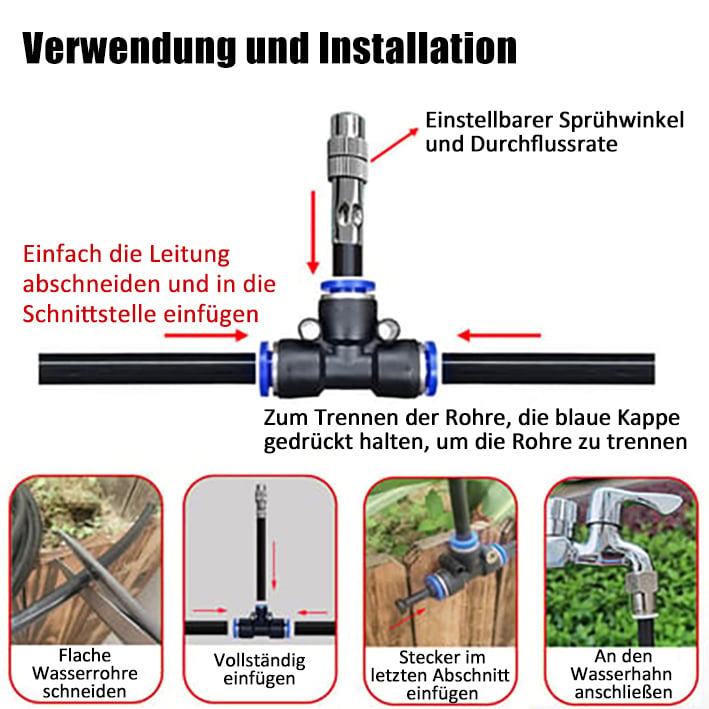 ⏰ ¡Oferta Limitada 50% OFF! 🌱 Sistema de Riego Automático 360° – Riega tu Jardín de Forma Uniforme, Fácil y Sin Esfuerzo 💧🏡✨