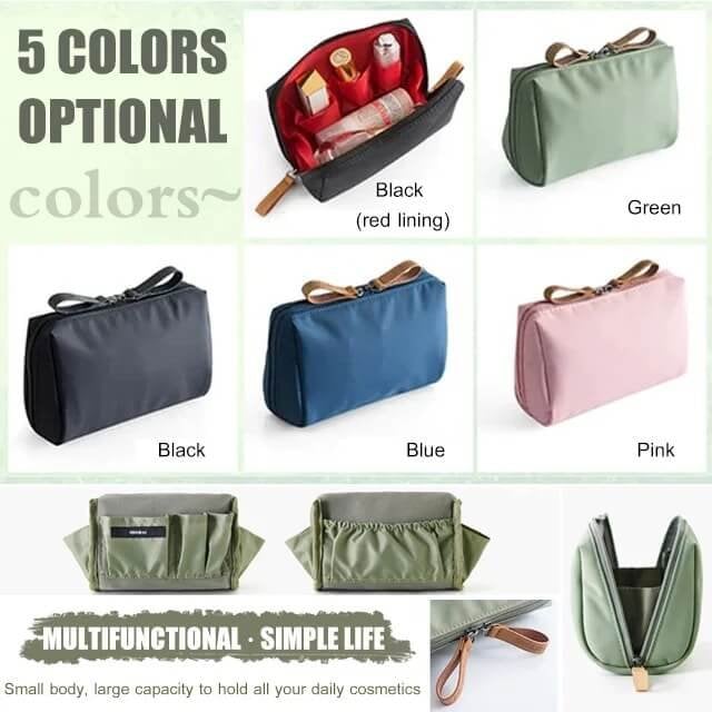 Mini Neceser de Maquillaje de Viaje Portátil