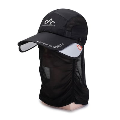 ¡VENTA CALIENTE! Sombrero retráctil para exteriores / pesca / equitación / escalada protector solar