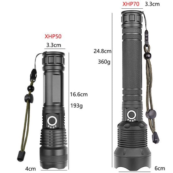 🔥🔦 ¡50% DE DESCUENTO! Linterna Láser Táctica Recargable LED — 160,000 Lúmenes ⚡ Súper Potente & Ultra Brillante | ¡Envío Gratis!