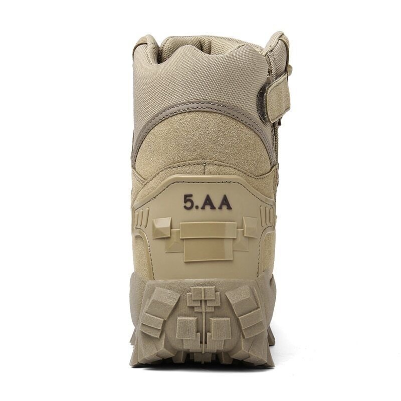 Botas de combate de trabajo antiperforación impermeables al aire libre para hombre Botas del ejército (Envío gratuito)
