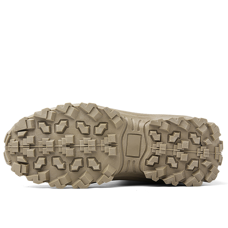 Botas de combate de trabajo antiperforación impermeables al aire libre para hombre Botas del ejército (Envío gratuito)
