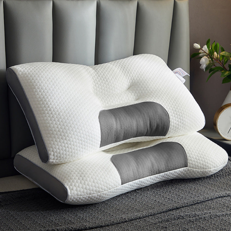 Almohada de masaje antibacteriana de soporte para el cuello que ayuda a dormir