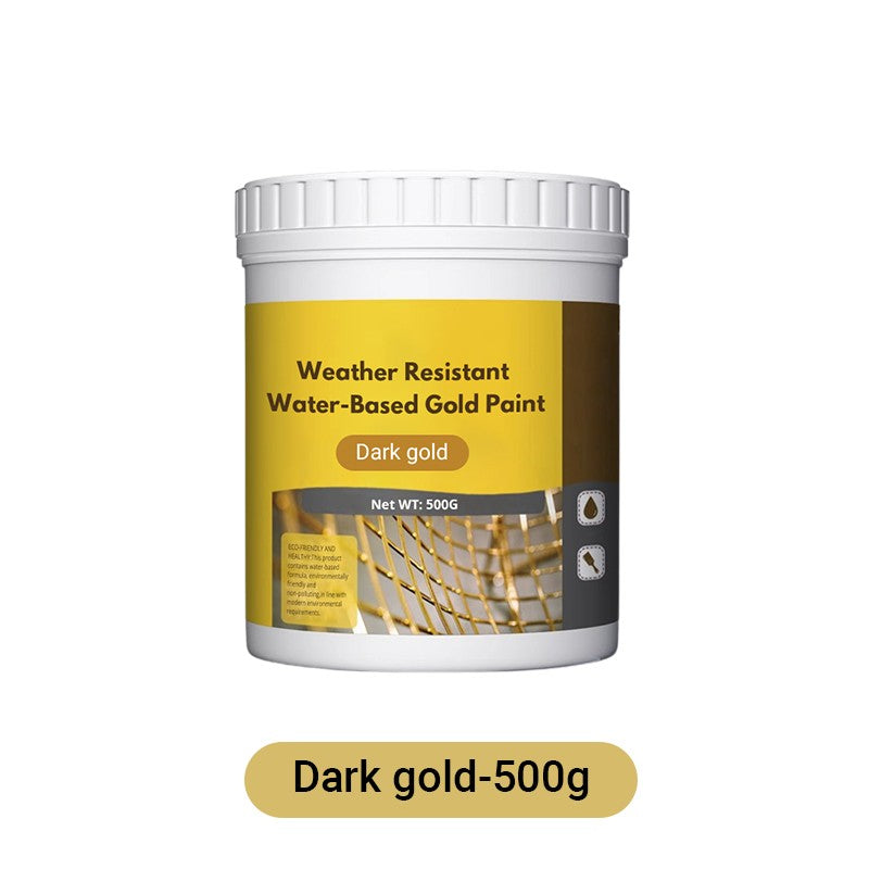 🔥✨ ¡50% OFF por Tiempo Limitado! Pintura Dorada al Agua con Efecto Metálico Premium – Brillo Profesional 🎨💎
