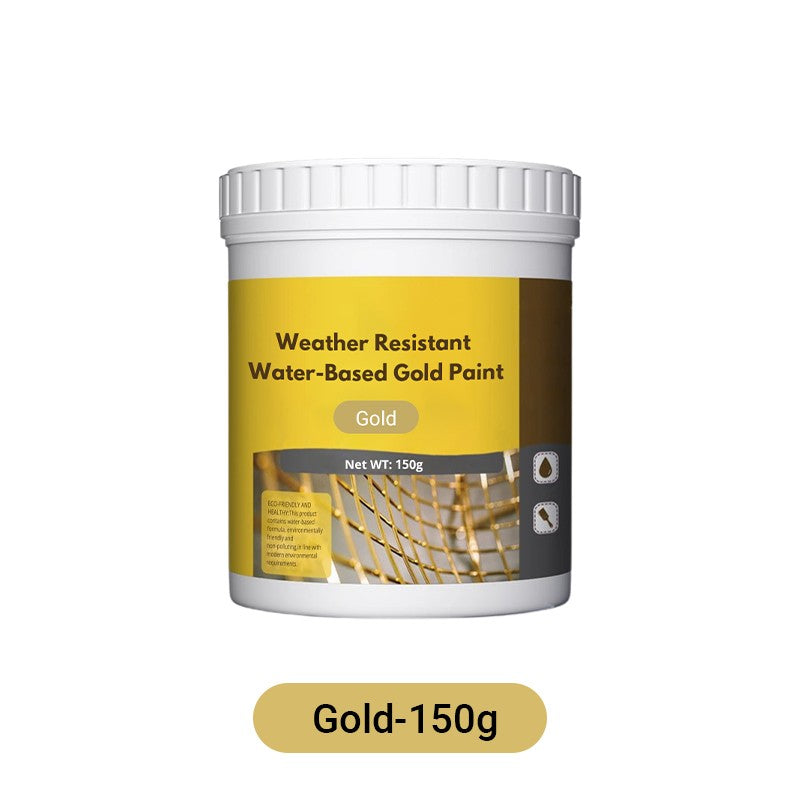🔥✨ ¡50% OFF por Tiempo Limitado! Pintura Dorada al Agua con Efecto Metálico Premium – Brillo Profesional 🎨💎