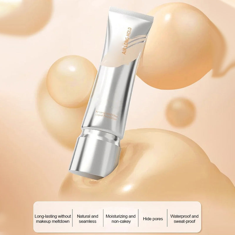 💖¡Oferta imperdible 2025!💖 Base de maquillaje líquida de larga duración y cobertura total