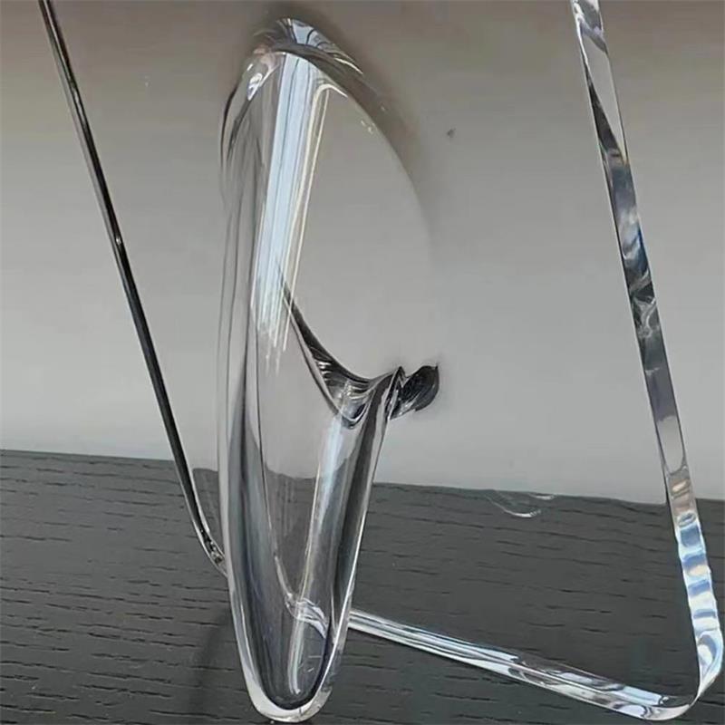 🏺 ¡50% DE DESCUENTO POR TIEMPO LIMITADO! 💥 Florero Transparente con Forma de Marco de Foto – Estilo Nórdico, Acrílico, Decoración de Escritorio ✨