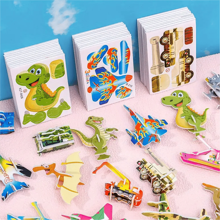🔥Oferta especial 2026🔥 Rompecabezas de dibujos animados 3D para niños de 25 piezas ✨