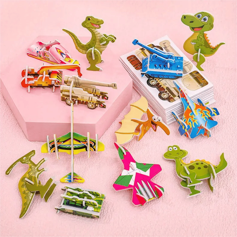🔥Oferta especial 2026🔥 Rompecabezas de dibujos animados 3D para niños de 25 piezas ✨
