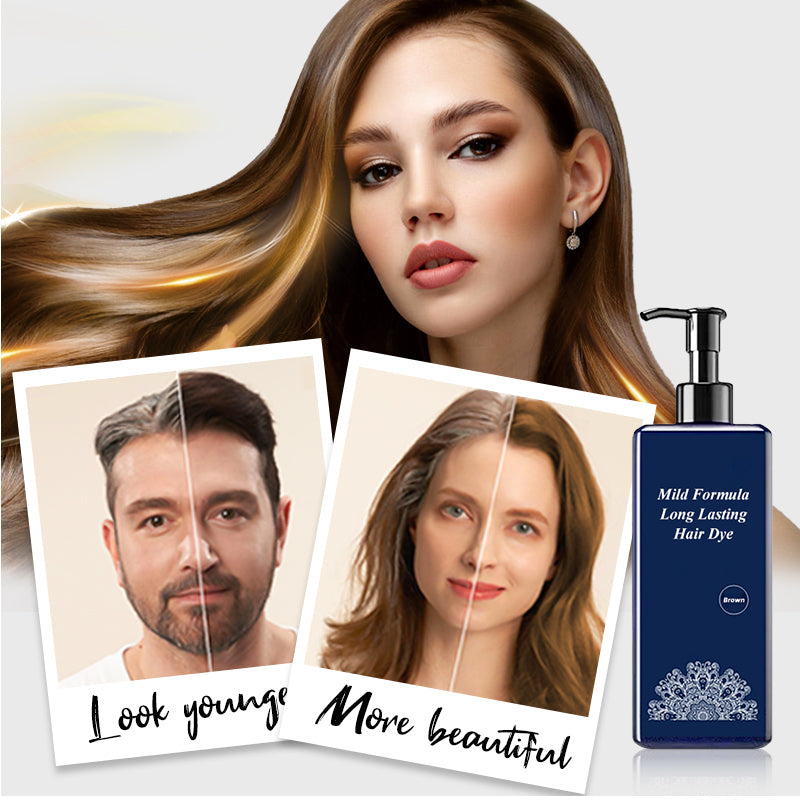 Crema Tintura para el Cabello a Base de Plantas - Fórmula Suave y de Larga Duración
