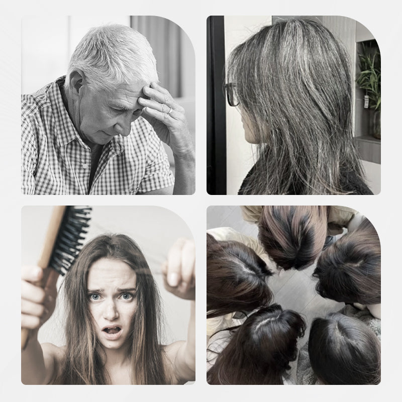 Crema Tintura para el Cabello a Base de Plantas - Fórmula Suave y de Larga Duración