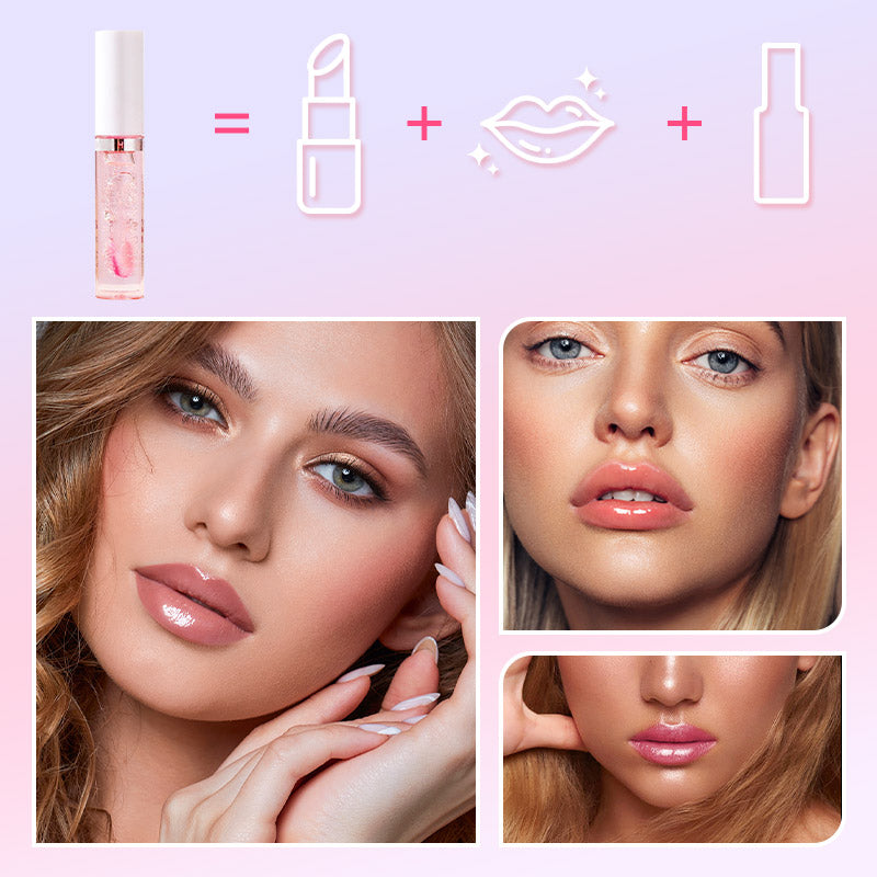 Aceite Labial Mágico que Cambia de Color