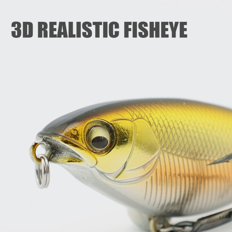 🎣🎉Última venta 50% de descuento🐠Señuelo de superficie con hélice de 6,5 g/12 g, anzuelo biónico🎣
