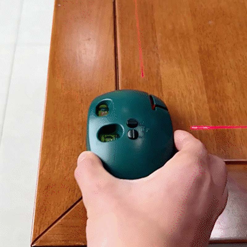 🔥50 % DE DESCUENTO🔥 Nivel láser infrarrojo en ángulo recto de 90 grados ——Regalo gratis: Soporte