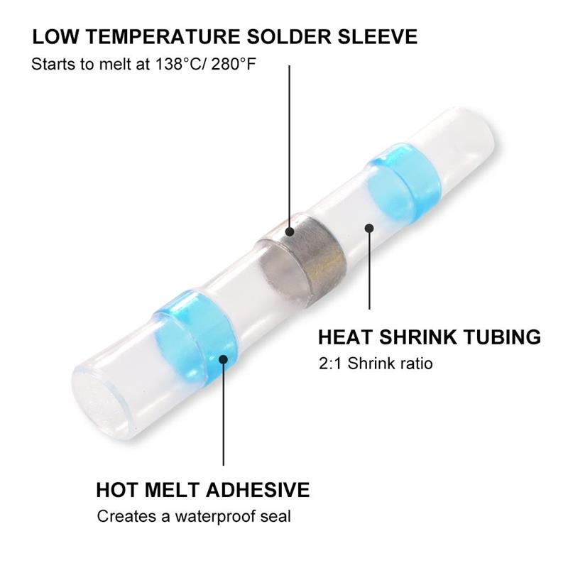 💎   ¡50% de descuento!   💎  Conectores de alambre de soldadura impermeables, IP67 sin herramientas Conectar rápidamente
