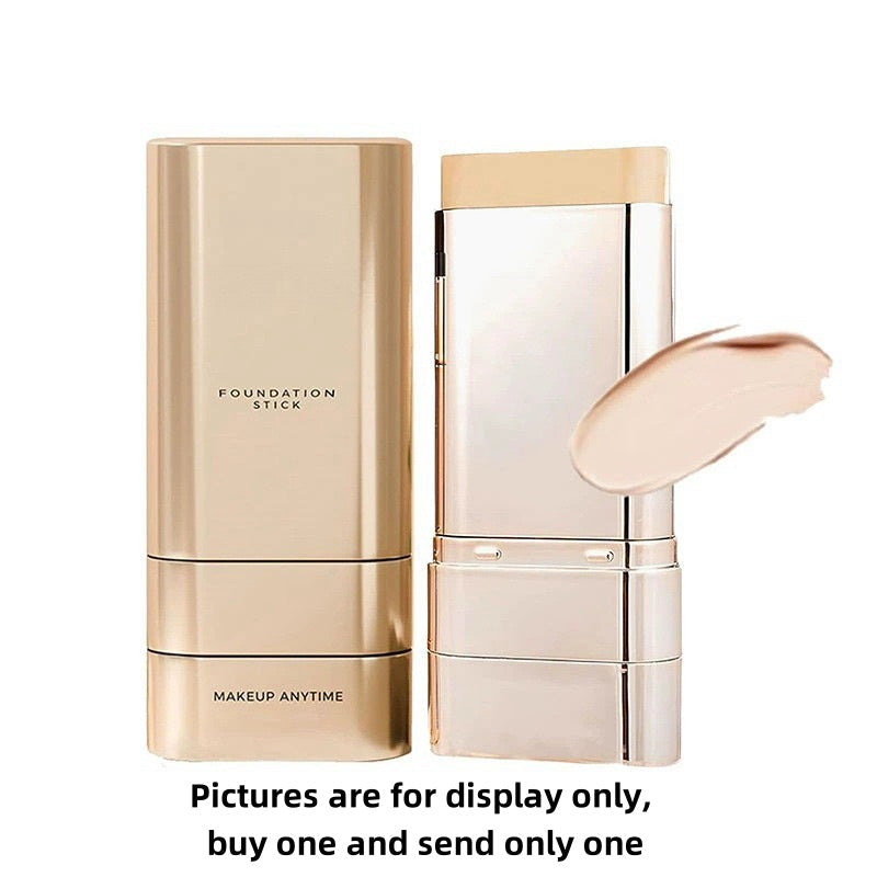 ✨Oferta especial compre 2 y llévese 1 gratis✨Base de maquillaje en barra de doble punta, impecable y de larga duración