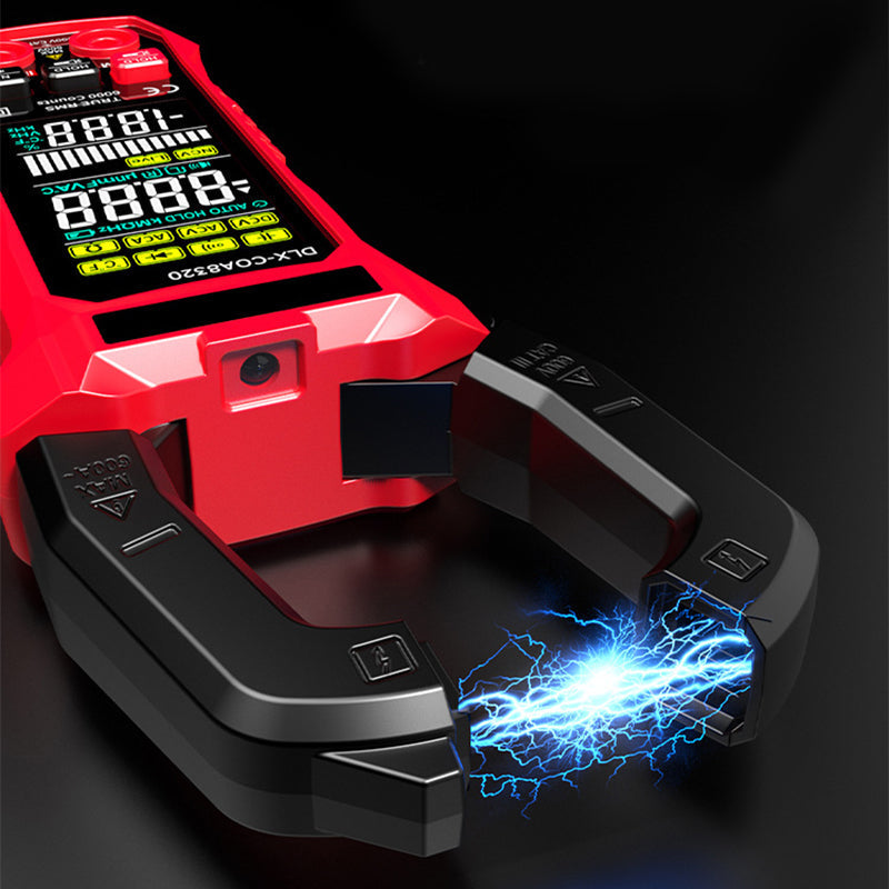 ⚡🔧 Pinza Amperimétrica Digital Todo en Uno – Medición Precisa y Potente para Electricistas 🔥