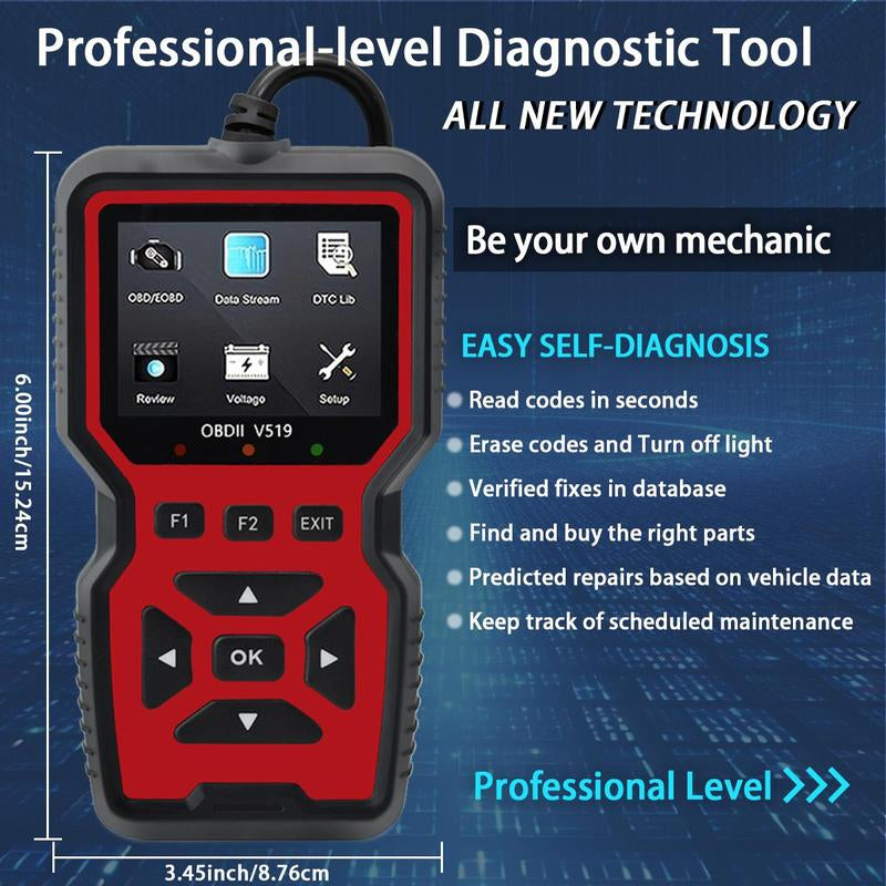 Escáner OBD2 para Diagnóstico de Motor del Auto