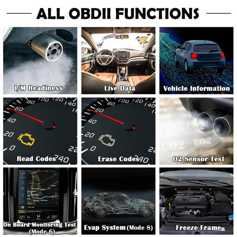 Escáner OBD2 para Diagnóstico de Motor del Auto