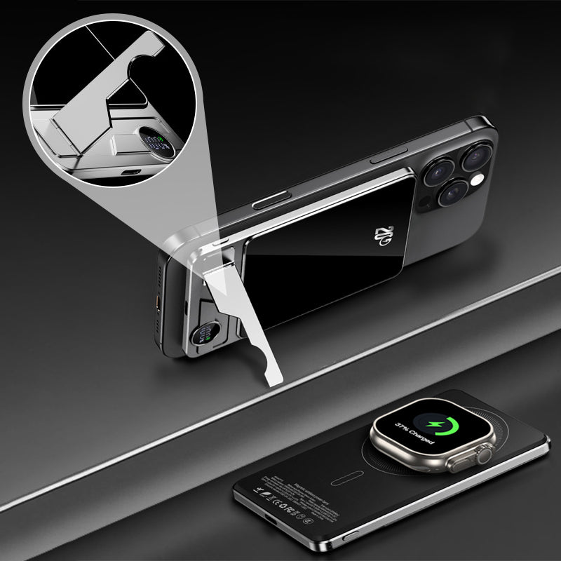 Banco de Energía Magnético de Doble Modo con Soporte