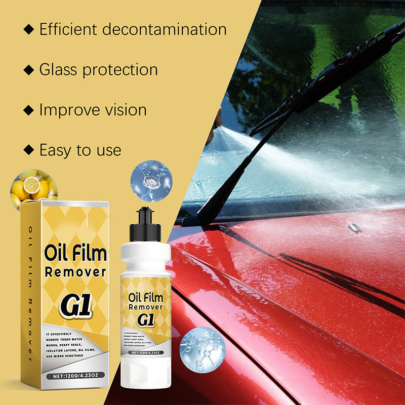 Eliminador de película de aceite para vidrio de automóvil